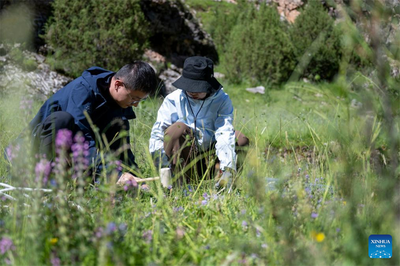 Κιν?ζοι επιστ?μονε? εργ?ζονται κατ? τη δι?ρκεια αποστολ?? στην περιοχ? Σαντζιανγκγιου?ν